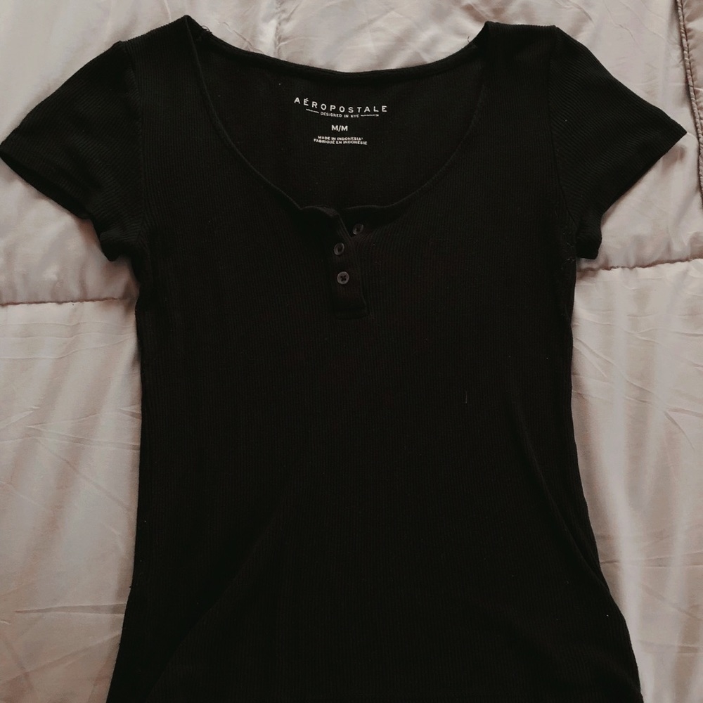 Black Shortsleeved Shirt
